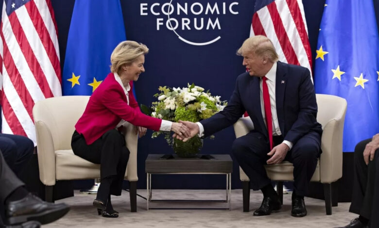 ab komisyonu baskani ursula von der leyen trumpin yemin torenine davet edilmedi I1BW1K6x