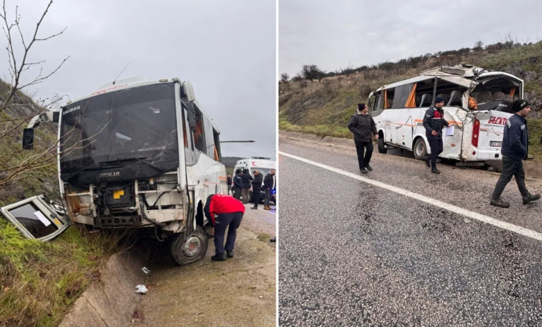 balikesirde 25 kisinin yaralandigi kazada durumu agir olan kadin isci oldu aqjILUd3