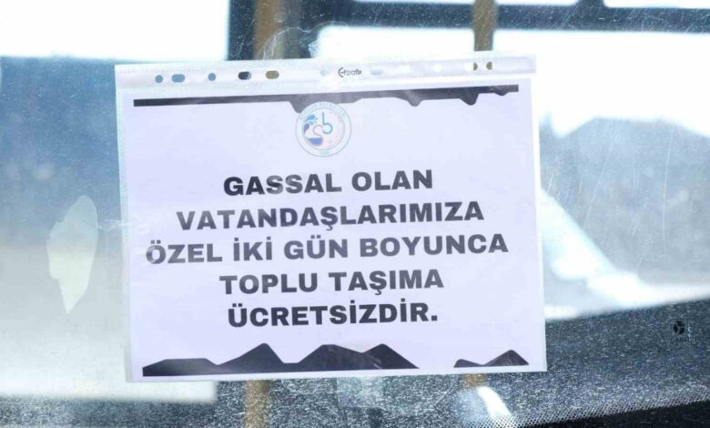 belediyeden gassal karari toplu tasima ucretsiz olacak fFbtuy9p