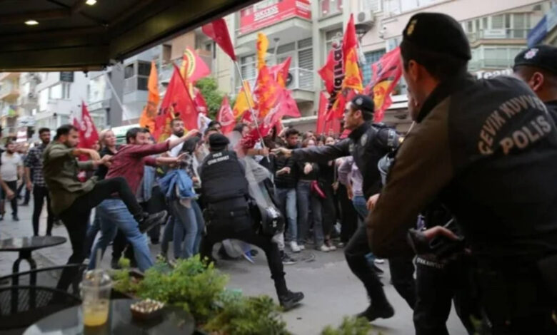 izmirde van protestosuna katilanlar hakkinda ceza istendi IjX72YMJ