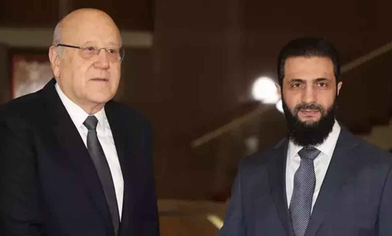 lubnan basbakani mikati samda hts lideri colaniyle gorustu PBtH9U7I