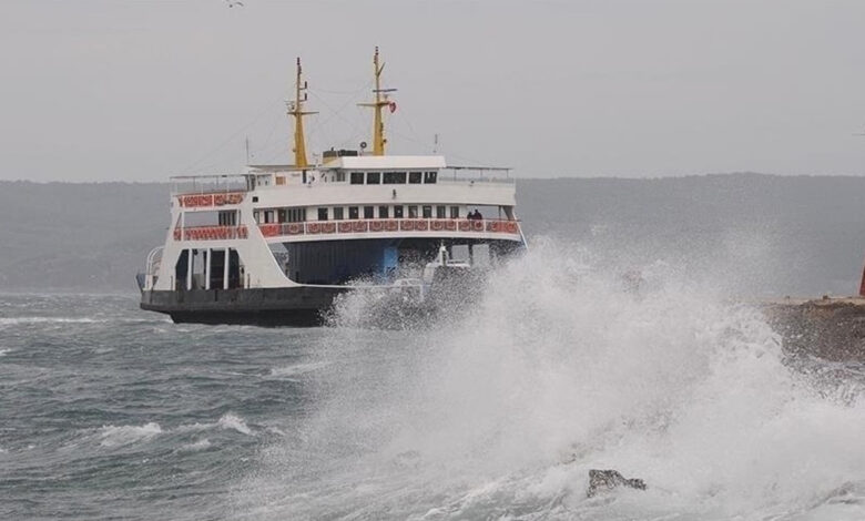 marmara ve kuzey egede firtina cok sayida feribot seferi iptal edildi XcyuJ2rF