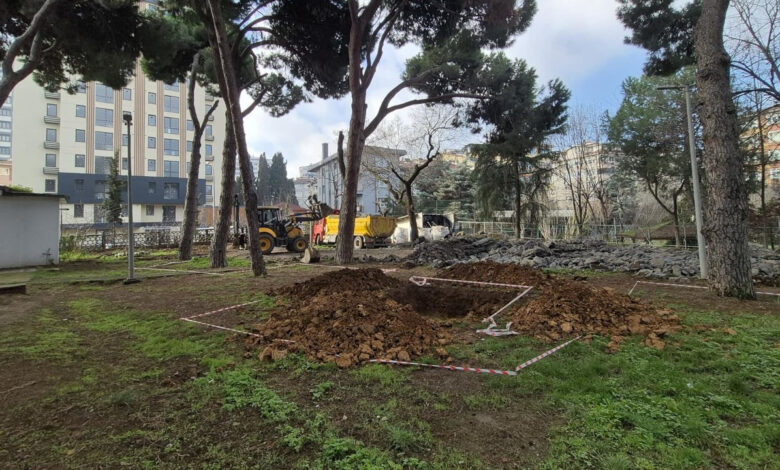 gozcu baba turbesine is makinelerinin girmesine tepki alevi bektasi inanci mensuplari son derece rahatsiz qmdzjRef