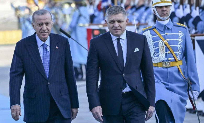 slovakya basbakani fico ankarada erdogan resmi torenle karsiladi GrH34Pe6