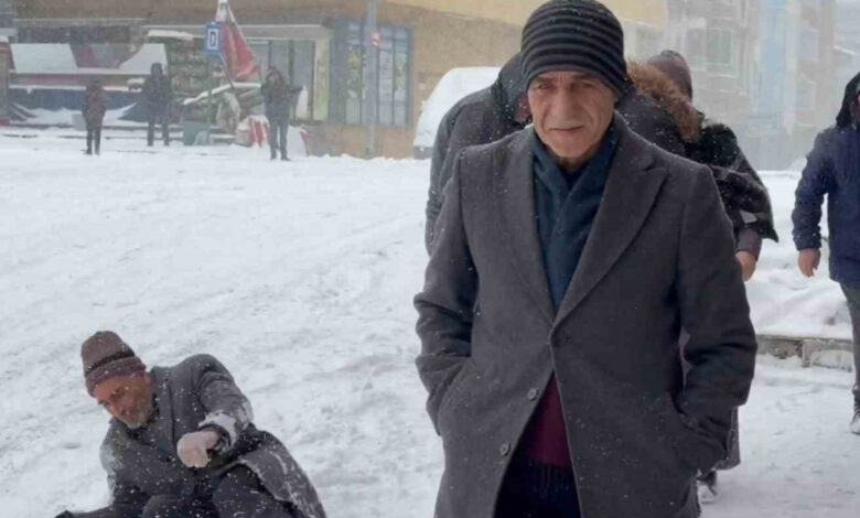 agrida kar yagisi 56 koy yolu ulasima kapandi wYfdndTb