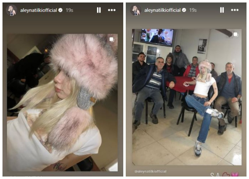 aleyna tilkiden pembe kurk sapkayla kiraathane paylasimi 0 ZzPefBVa