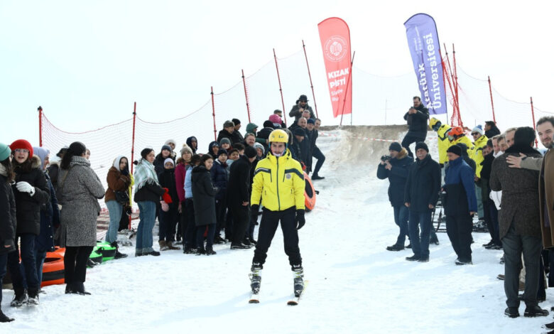 Erzurum'da 'snow tubing' pisti açıldı 1 erzurumda snow tubing pisti acildi AXMAKisD