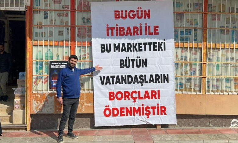 400 depremzede ailenin 1 milyon 600 bin TL'lik bakkal borcunu ödeyip kayıplara karıştı 1 400 depremzede ailenin 1 milyon 600 bin tllik bakkal borcunu odeyip kayiplara karisti iUaVGrZD