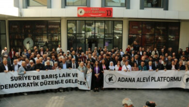 adana ve hatayda suriyede alevilere yonelik katliam protesto edildi X7XfWiuL