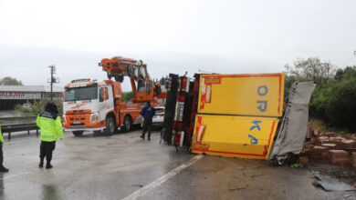 anadolu otoyolunda tir faciasi kilometrelerce kuyruk QTEKc5Li