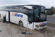 ankarada yolcu otobusu beton bariyere carpti 16 yarali X3R9MOwV