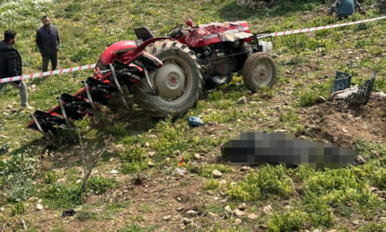 Aydın'da devrilen traktörün altında kalan sürücü öldü 1 aydinda devrilen traktorun altinda kalan surucu oldu CG7xOF1m