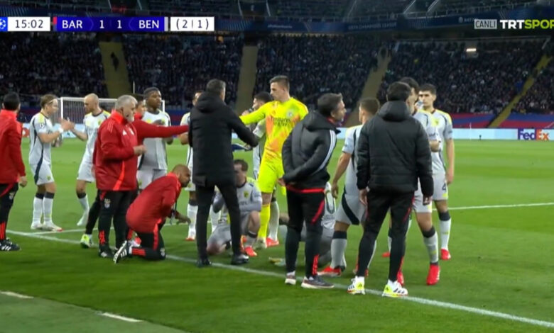 Barcelona-Benfica: Hakem iftar molası verdi, Orkun 'saat gelmedi' dedi 1 barcelona benfica hakem iftar molasi verdi orkun saat gelmedi dedi Og979lce