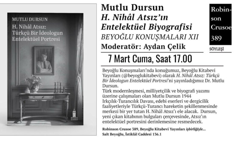 Beyoğlu Konuşmaları'nın konuğu Dr. Mutlu Dursun 1 beyoglu konusmalarinin konugu dr mutlu dursun 9hjLPfNY