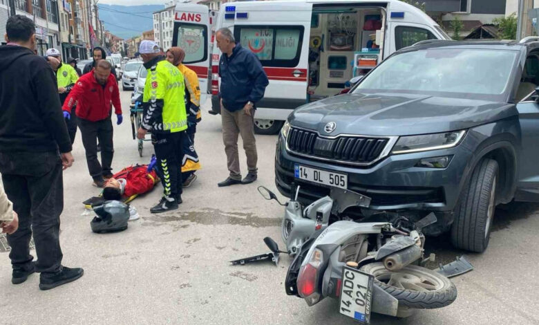Bolu’da trafik kazası: Motosiklet ile cip çarpıştı, sürücü yaralandı 1 boluda trafik kazasi motosiklet ile cip carpisti surucu yaralandi mQVzQsQh