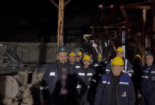 cayirhanda direnis suruyor isciler ozellestirmeye karsi kendilerini madene kapatti GlyBKWtF