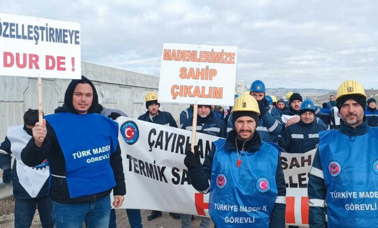 Çayırhan’da madencilerin yürüyüşüne jandarma engeli: Ablukaya alındılar 1 cayirhanda madencilerin yuruyusune jandarma engeli ablukaya alindilar FH7pdaTk
