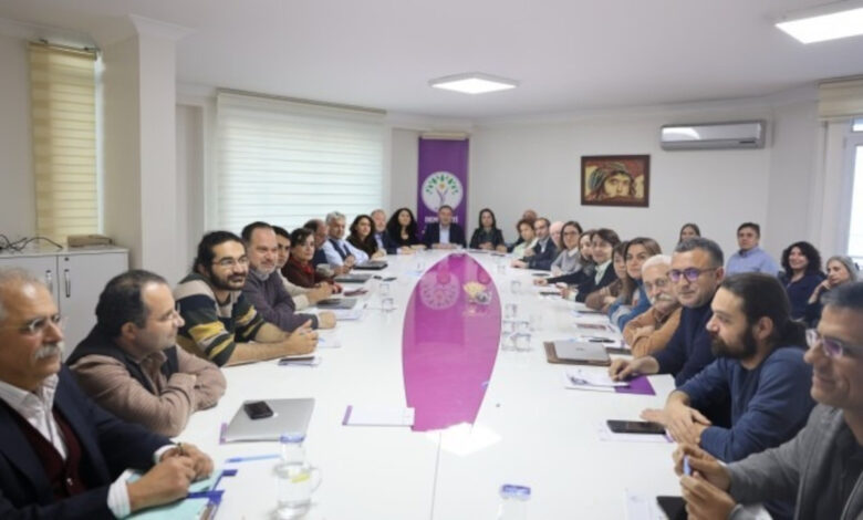 DEM Parti MYK’si 'Yol Haritası'na son halini verecek 1 dem parti myksi yol haritasina son halini verecek 5Eu48XTh