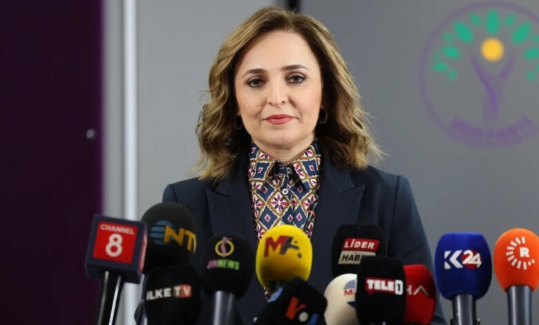 DEM Parti Sözcüsü Ayşegül Doğan: Süreç hala telafisi olmayan riskler barındırıyor 1 dem parti sozcusu aysegul dogan surec hala telafisi olmayan riskler barindiriyor azPPKIQB