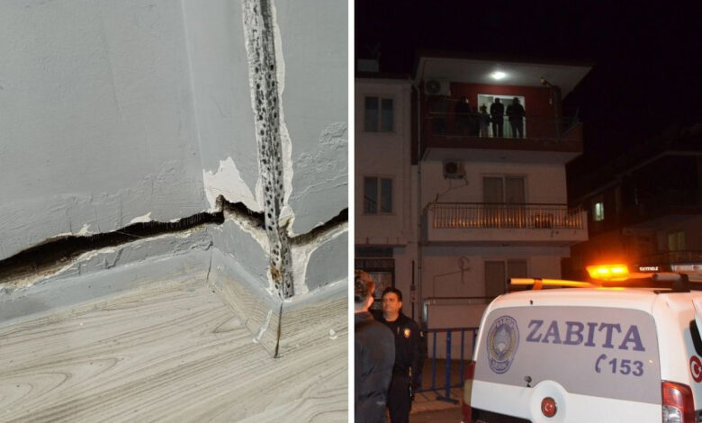 derin catlaklar nedeniyle bosaltilan binaya yeniden yerlestiler DKzi4X1J