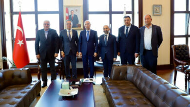 efkan ala alevi vakiflari federasyonu genel baskani haydar baki dogan ile gorustu wrZ9Cs3x