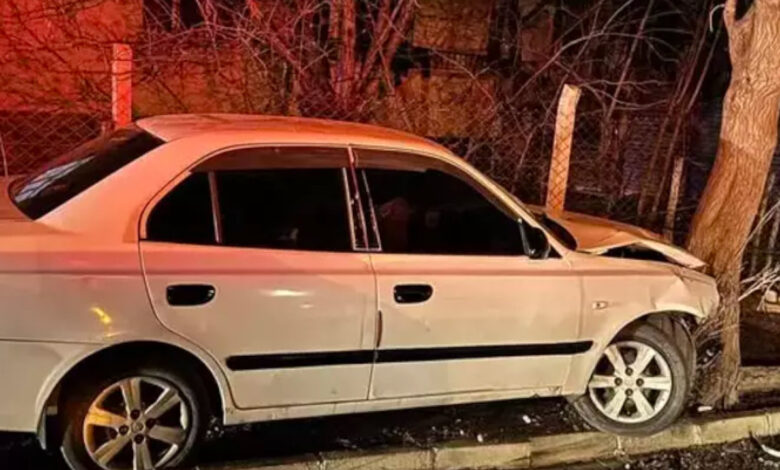 Elazığ'da otomobil ağaca çarptı 1 elazigda otomobil agaca carpti pKTNKG8u