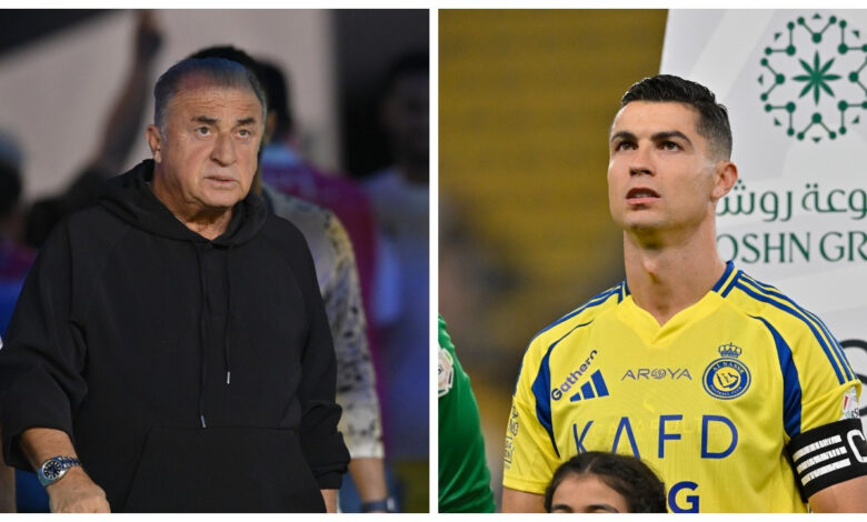 Fatih Terim'in çalıştırdığı Al Shabab, Ronaldolu Al Nassr ile berabere kaldı 1 fatih terimin calistirdigi al shabab ronaldolu al nassr ile berabere kaldi OyhXxN1R