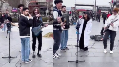 imamoglundan sokak muzisyenleriyle sarki soyleyen fatma turguta yanit lxWwjwtP