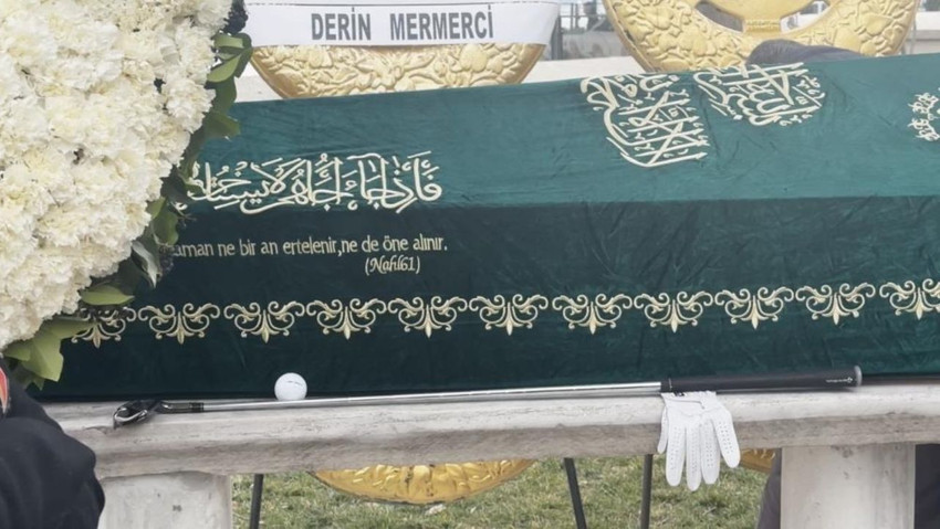 İş insanı Beyhan Benardete'ye veda: Cenaze töreninde golf sopası ve golf topu 3 is insani beyhan benardeteye veda cenaze toreninde golf sopasi ve golf topu 1 hR6MhMpy