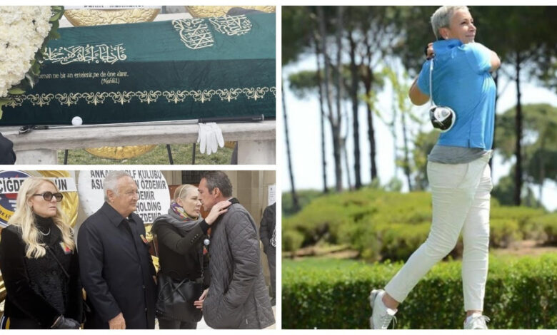 İş insanı Beyhan Benardete'ye veda: Cenaze töreninde golf sopası ve golf topu 1 is insani beyhan benardeteye veda cenaze toreninde golf sopasi ve golf topu rI4wQWYR