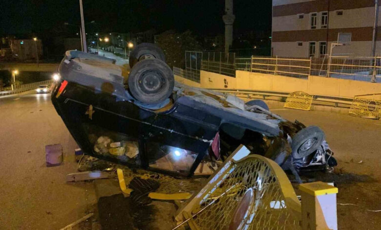 Karaman’da korkutan kaza: Otomobil ters döndü 1 karamanda korkutan kaza otomobil ters dondu 5qjslrv7