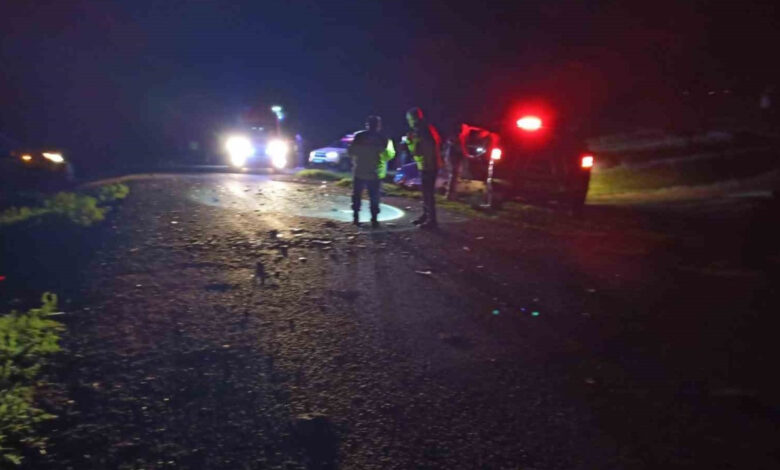 karsta trafik kazasi 2 hafif ticari arac carpisti 1 olu 4 yarali 1l5nWdKd