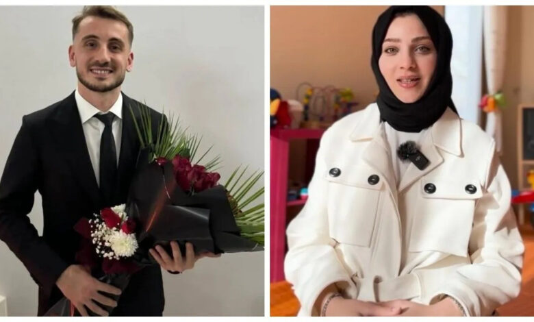 Kerem Aktürkoğlu kramponuna nişanlısı Ceren Azak'ın adını yazdırdı 1 kerem akturkoglu kramponuna nisanlisi ceren azakin adini yazdirdi 3LeL95A9