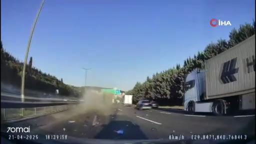 kocaeli tem otoyolunda zincirleme kaza sans eseri yaralanan olmadi 1