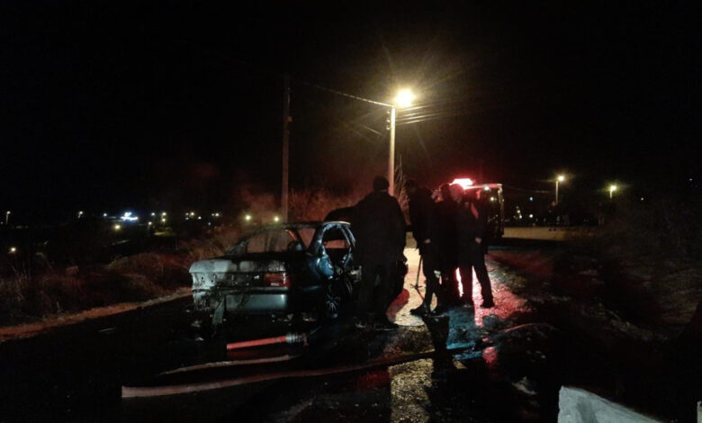 konyada otomobilde yangin cikti 1 kisi oldu 2 kisi yaralandi evwBULHU
