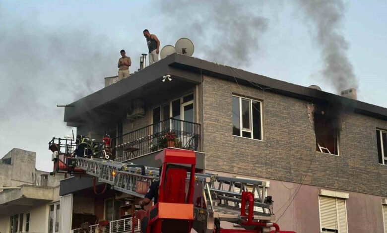 milasta yangin panigi catiya cikarak kurtuldular WrpAgTrB