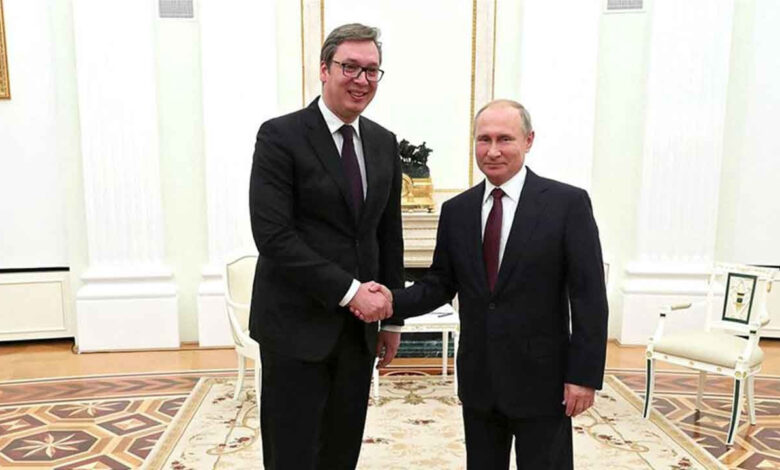 Putin, Vucic'le görüştü: 'Sırbistan'daki iç siyasi duruma dış müdahale kabul edilemez' 1 putin vucicle gorustu sirbistandaki ic siyasi duruma dis mudahale kabul edilemez hmuZP4g8