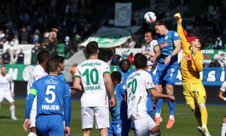 Rizespor, 3 puanı 3 golle aldı 1 rizespor 3 puani 3 golle aldi TyMVvs7V