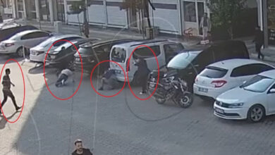 saldiriya ugrayan esini tabancayla korumaya calisti 8FfdaONO