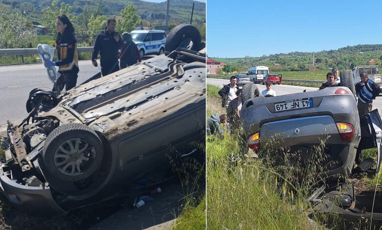 Samsun Yakakent’te kaza: Emniyet kemeri hayat kurtardı 1 samsun yakakentte kaza emniyet kemeri hayat kurtardi ZIUqC6Bt