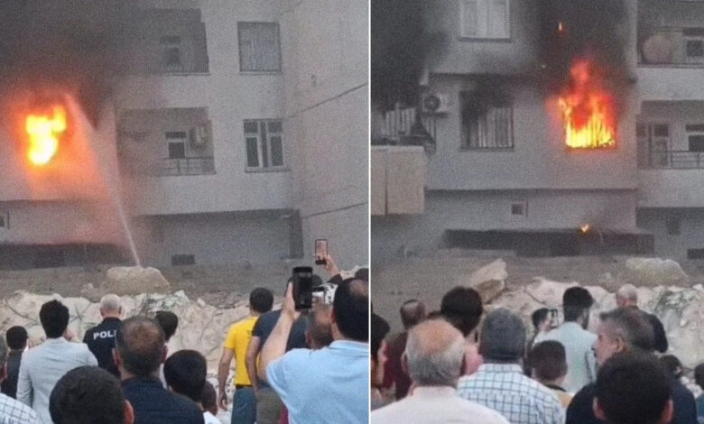 Şanlıurfa’da korkutan yangın: Mahalleli şok içinde izledi 1 sanliurfada korkutan yangin mahalleli sok icinde izledi 17CFyi7M