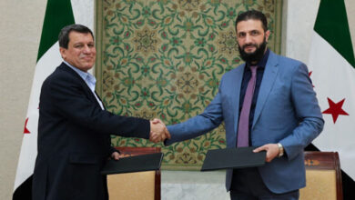 suriyedeki gecici yonetim duyurdu sdg ile anlasmaya varildi MiULDRUu