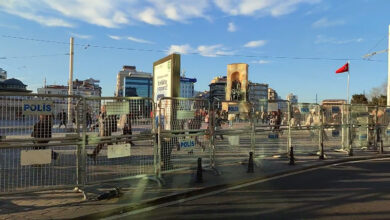 taksim ve cevresine 8 mart bariyerleri 3uEwRBVV