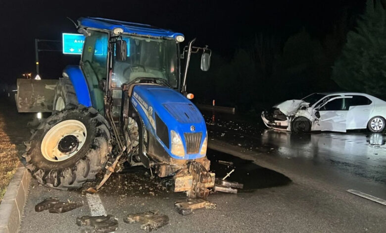 Ters yönde giden traktör kazaya yol açtı: Burdur’da 2 yaralı 1 ters yonde giden traktor kazaya yol acti burdurda 2 yarali dL1GpkeR