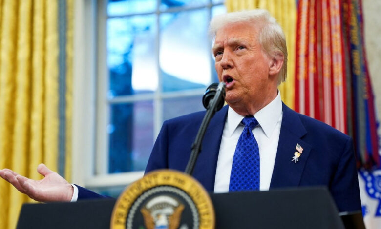 Trump, Filistin destekçisi öğrencileri 'tutuklama' ve 'sınır dışı'yla tehdit etti 1 trump filistin destekcisi ogrencileri tutuklama ve sinir disiyla tehdit etti kwYQc3wl