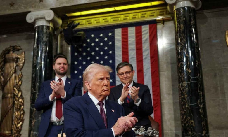 Trump'ın 'rekor' Kongre konuşmasında doğrular, yanlışlar: 'Milyarlarca dolarlık dolandırıcılık...' 1 trumpin rekor kongre konusmasinda dogrular yanlislar milyarlarca dolarlik dolandiricilik 2drncZSv