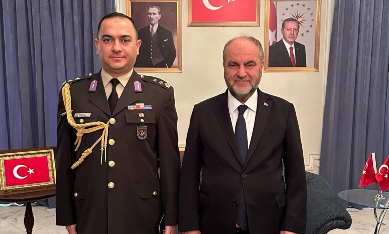 Türkiye'nin Şam Büyükelçiliği Askeri Ataşesi göreve başladı 1 turkiyenin sam buyukelciligi askeri atasesi goreve basladi VwjCxWe4