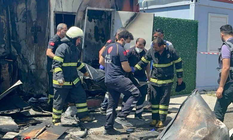 Adıyaman’da yürek yakan yangın: Depremzede konteynerde yanarak can verdi 1 adiyamanda yurek yakan yangin depremzede konteynerde yanarak can verdi G3EDFnCF
