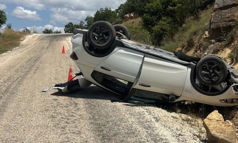 Bilecik’te feci kaza: Takla atan otomobilde 2 yaralı 1 bilecikte feci kaza takla atan otomobilde 2 yarali CW3VqCUD