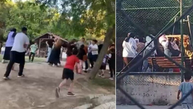 esenyurtta parkta cocuk kavgasi buyudu anneler sac saca bas basa girdi WRmBhWTQ